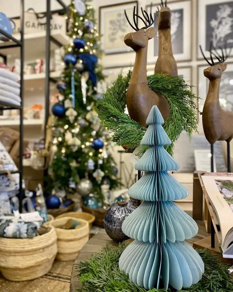 Blue Scandinavian Decor