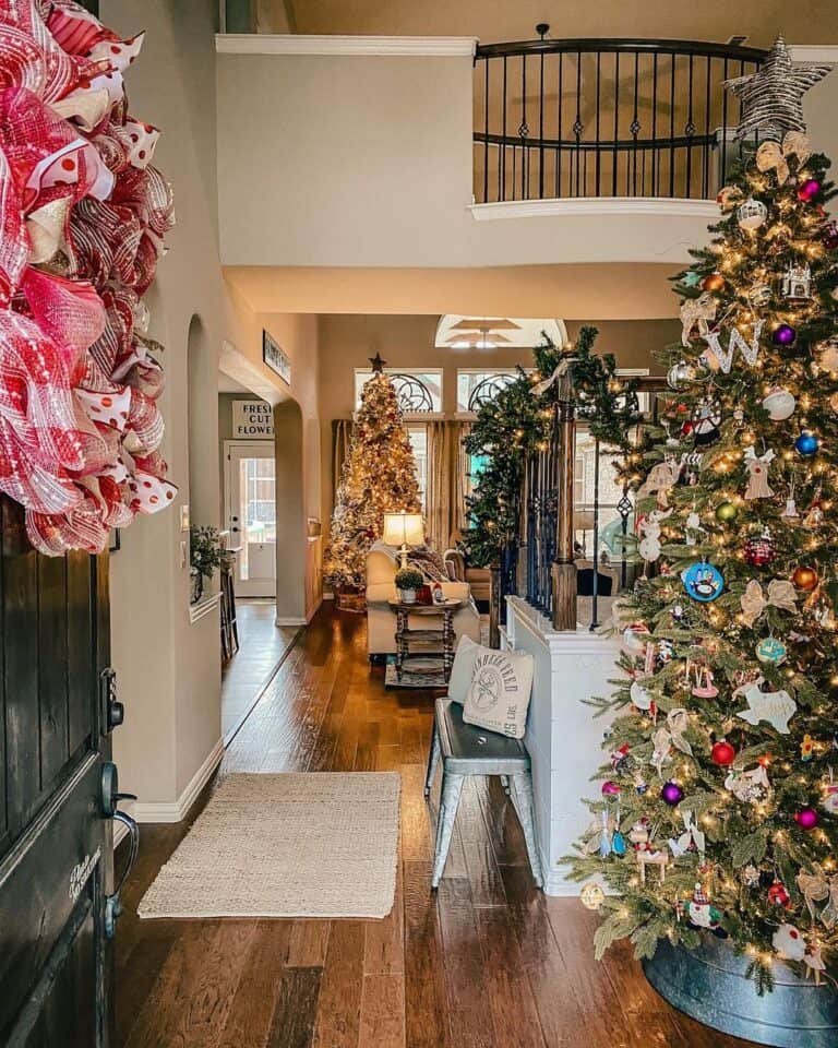Blue Tree Display