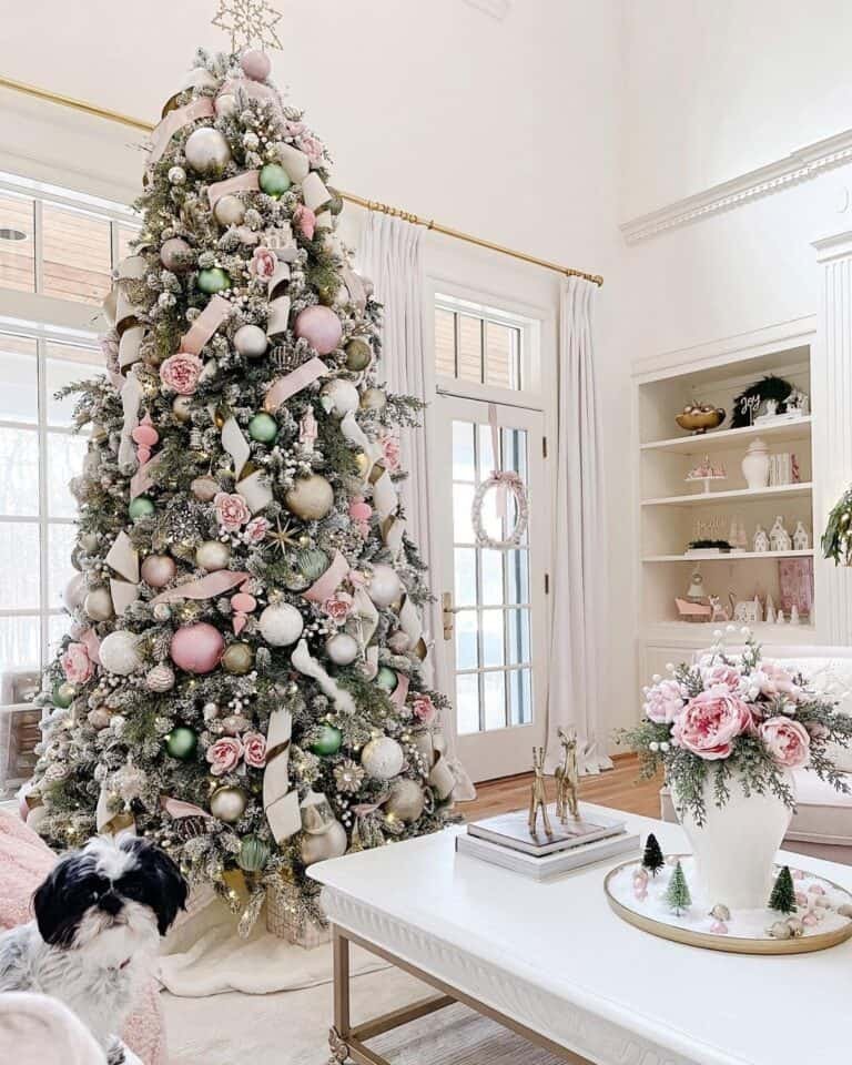 Blush Pink Ornaments