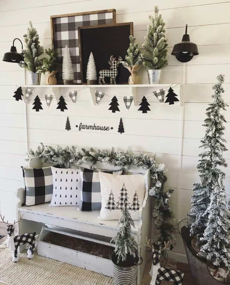 Buffalo Check Entryway