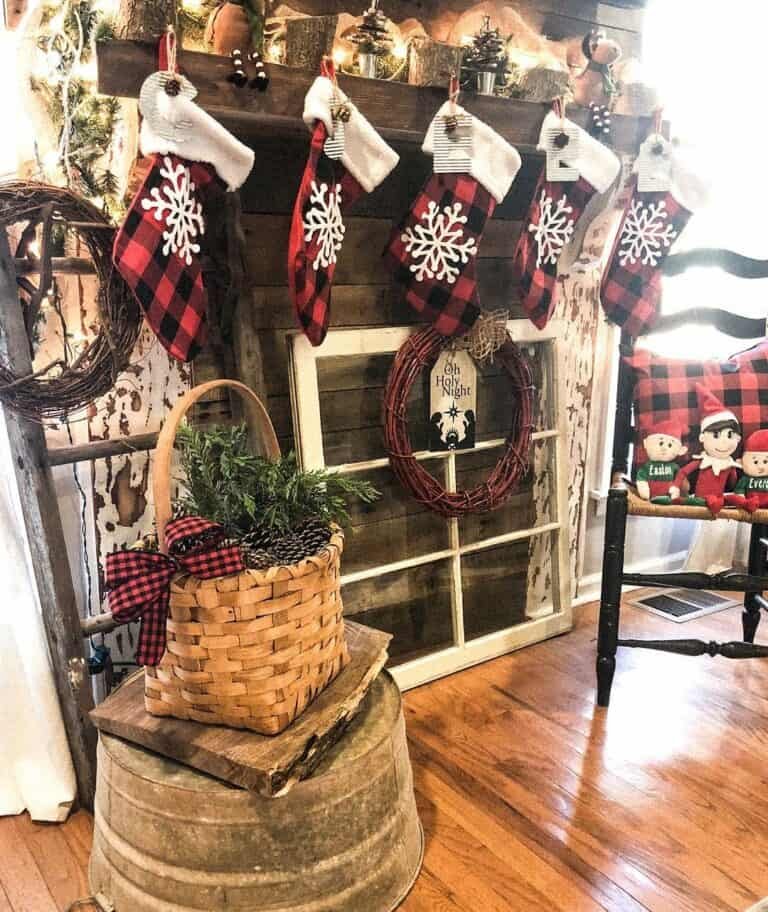 Buffalo Check Stockings