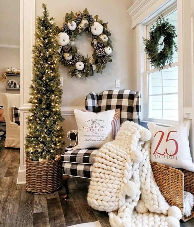 Buffalo Plaid Chair