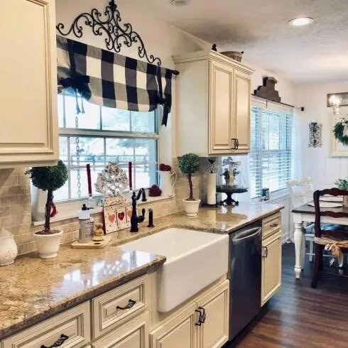 Buffalo Plaid Kitchen