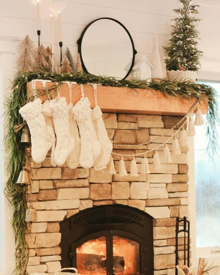Cable Knit Stockings