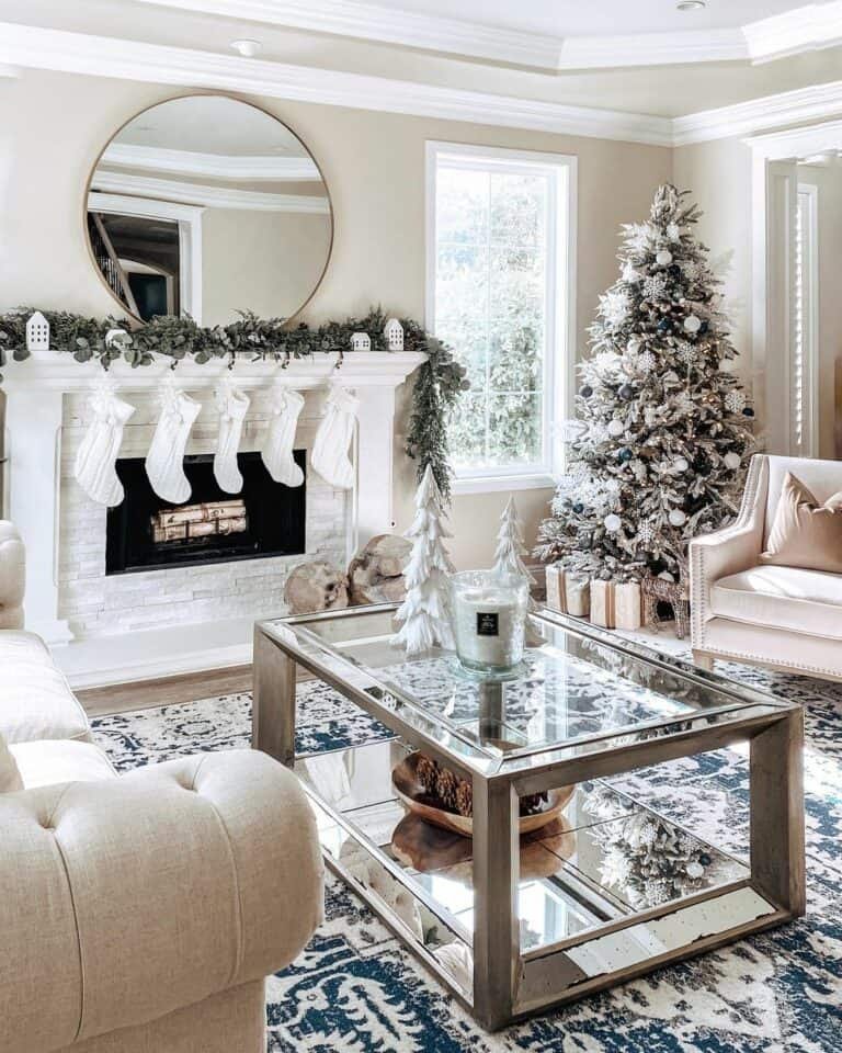 Candle Coffee Table Centerpiece