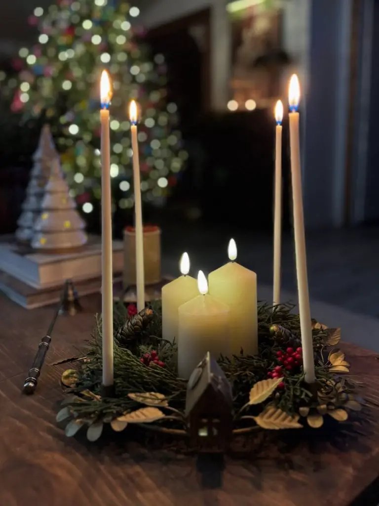 Candle Table Centerpieces