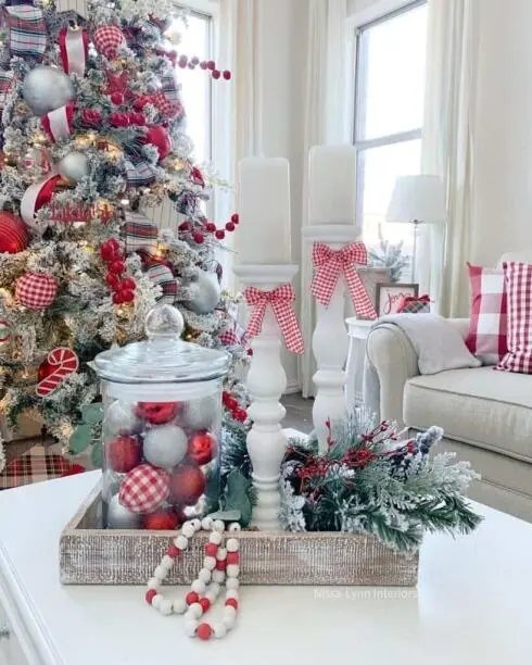 Candy Cane Centerpiece