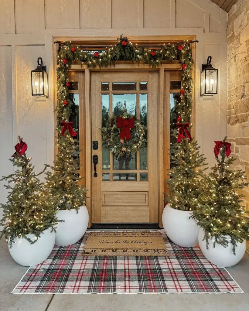 Cedar Pergola Decorations