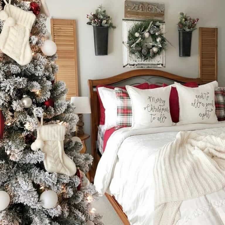 Christmas Bedroom Pillows