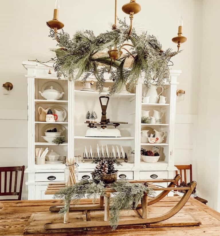 Christmas Chandelier Garland