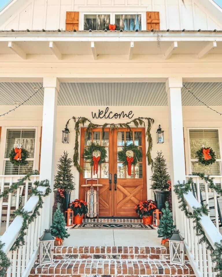 Christmas Door Wreaths