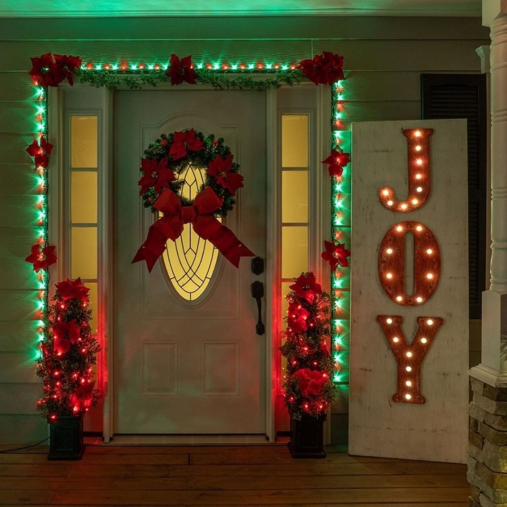 Christmas Front Porch