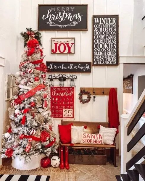 Christmas Photo Display