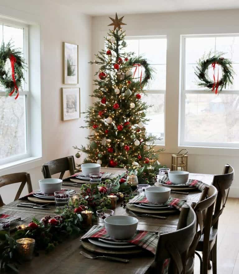 Christmas Table Garland