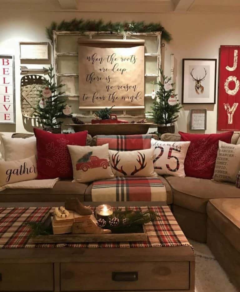 Christmas Throw Pillows