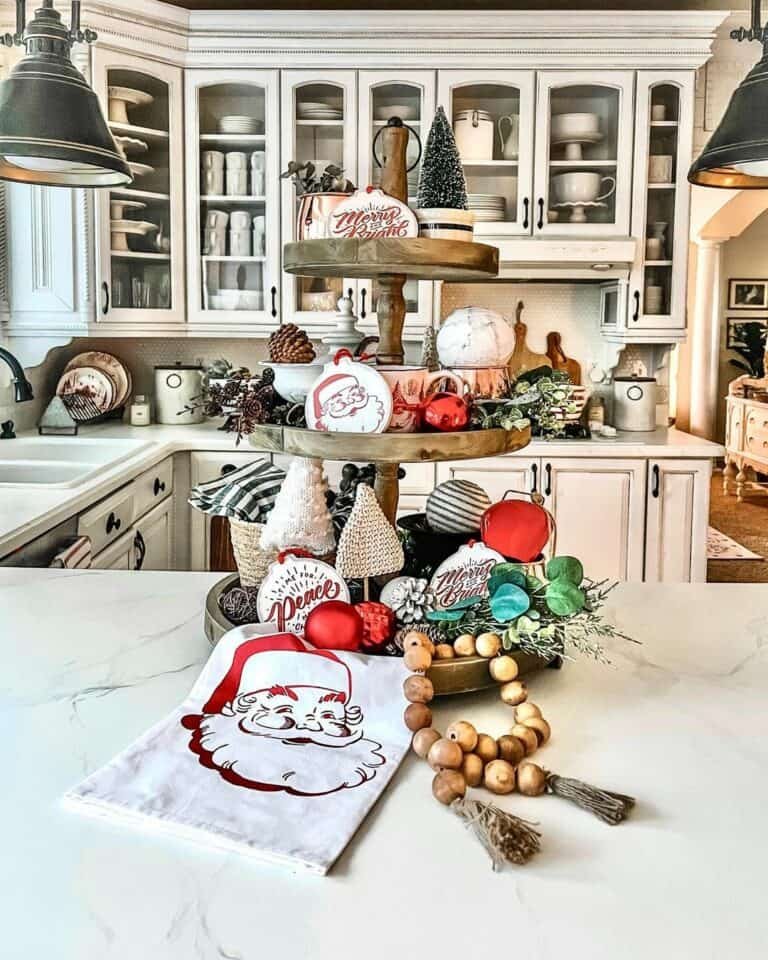 Christmas Tiered Trays