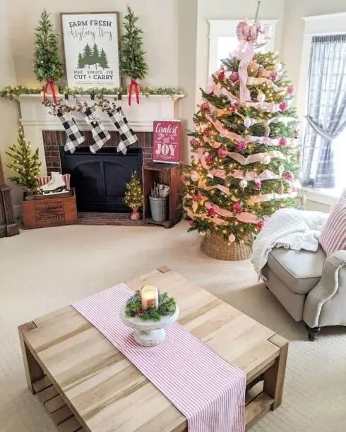 Christmas Tree Mantels