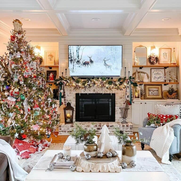 Classic Fireplace Mantel