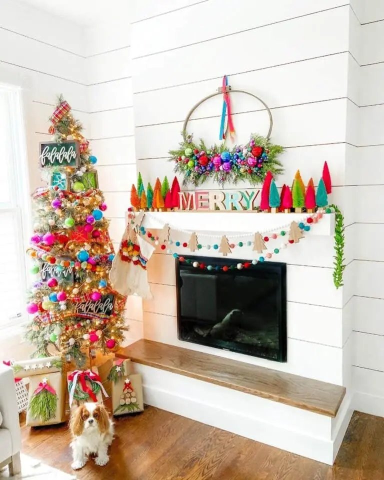 Colorful Mini Pine Tree