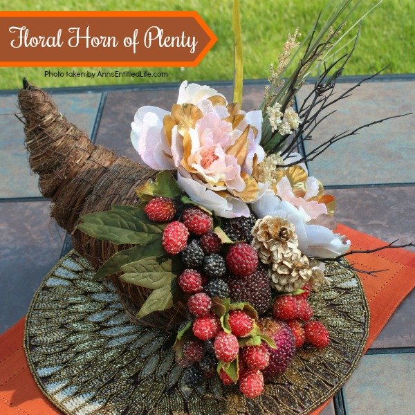 Cornucopia Centerpiece