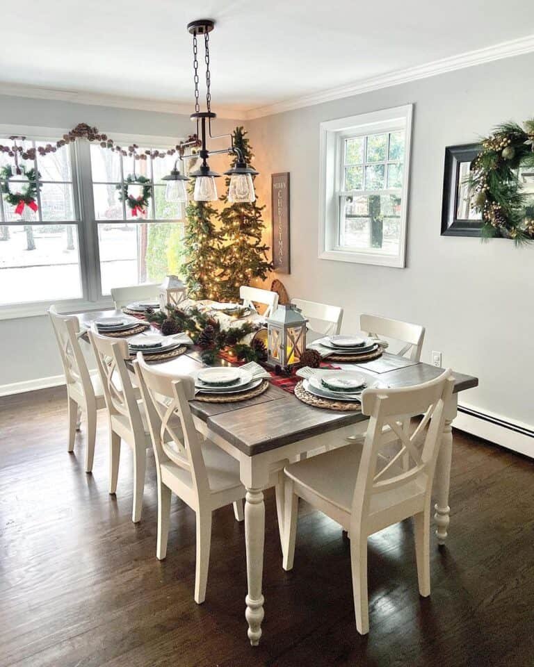 Cottage Christmas Table