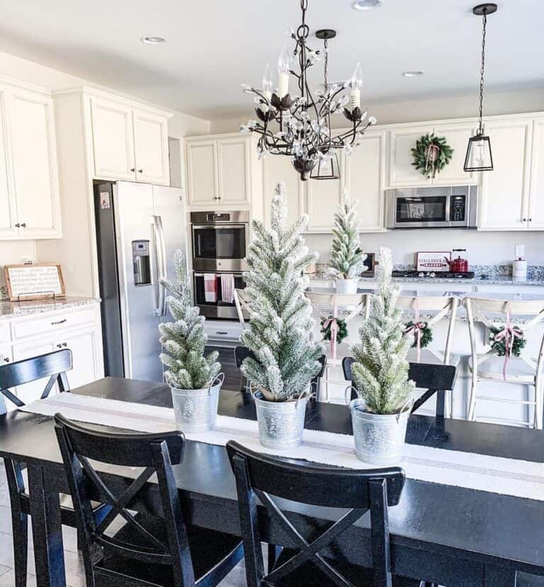 Cream Kitchen Runner