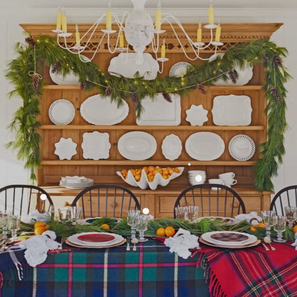 Evergreen Kitchen Garland
