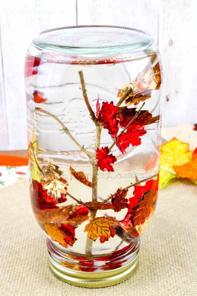 Fall Leaf Globe