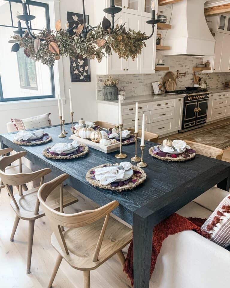 Farmhouse Chandelier Garland