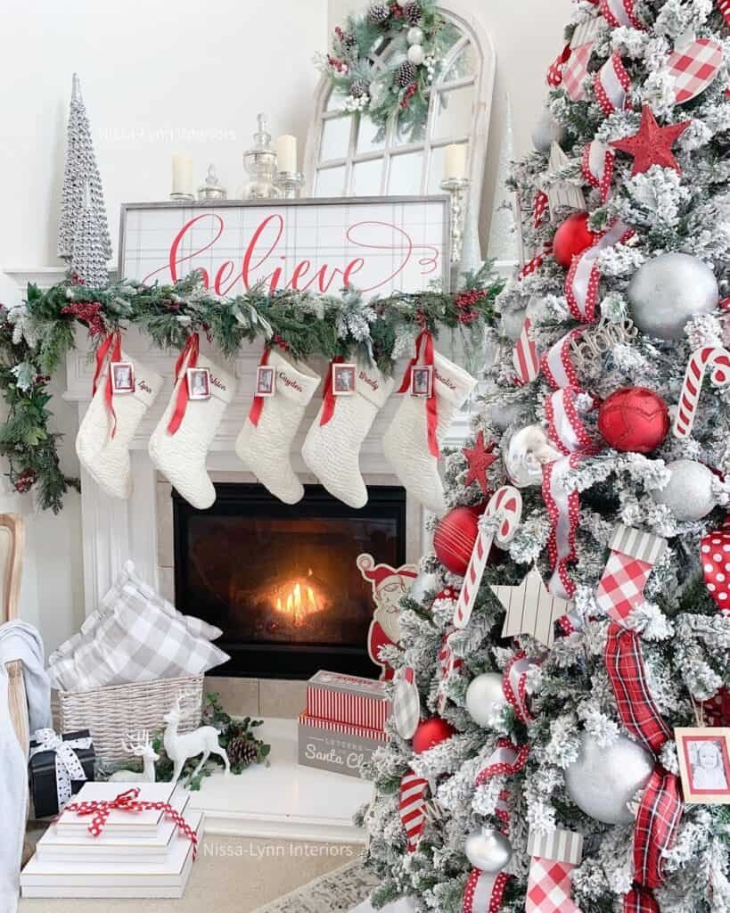 Farmhouse Mantle Display