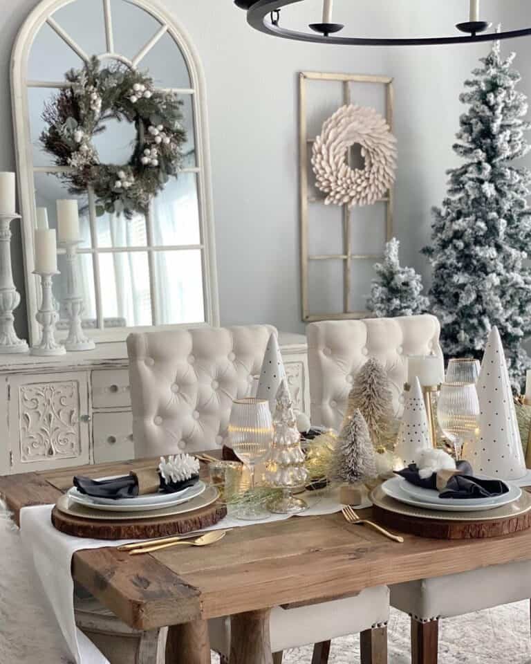 Farmhouse Table Settings