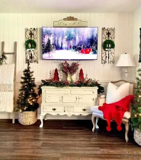 Farmhouse TV Stand