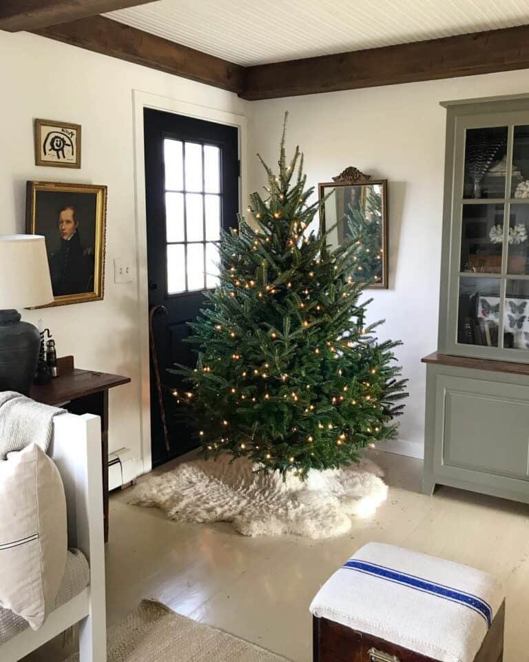 Faux Fur Tree Skirts