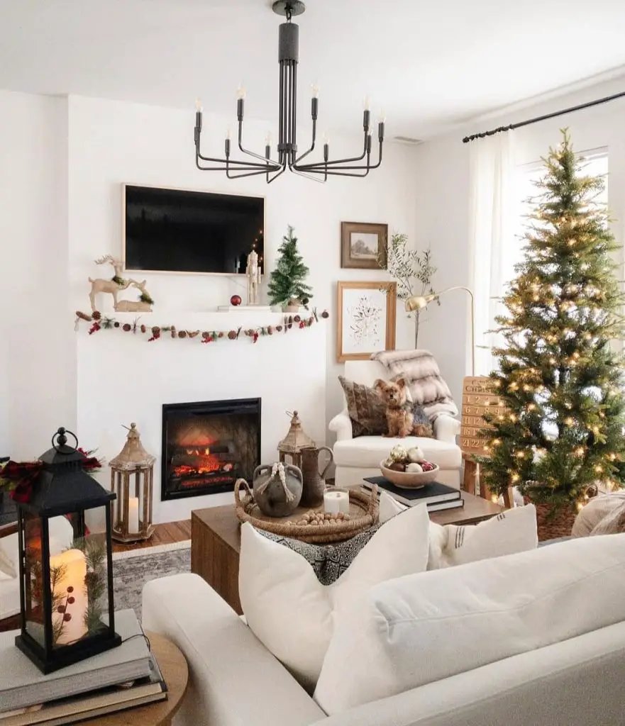 Fireplace Christmas Decor