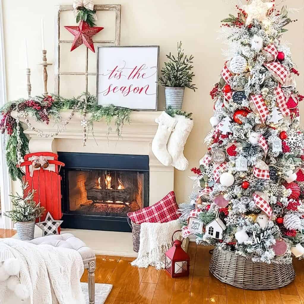 Fireplace Mantle Garlands