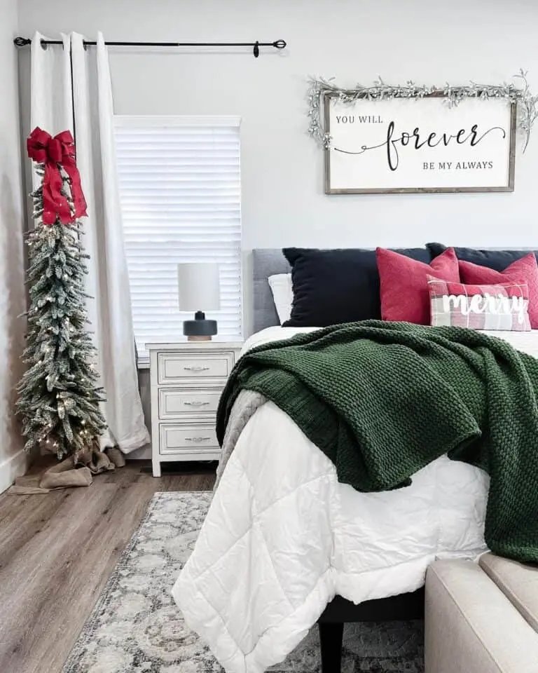 Flocked Pencil Tree
