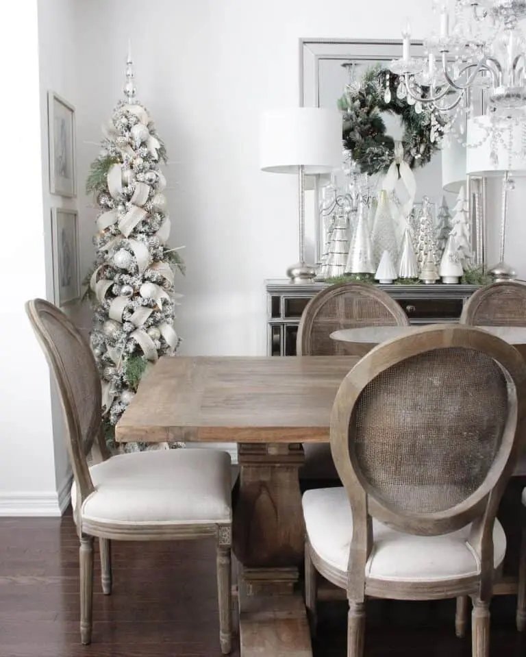 Flocked Pencil Tree