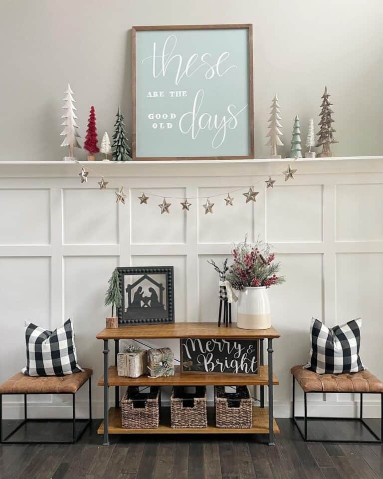 Foyer Christmas Display
