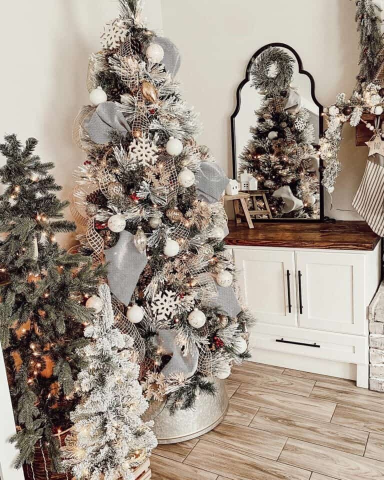 Galvanized Metal Tree Collar