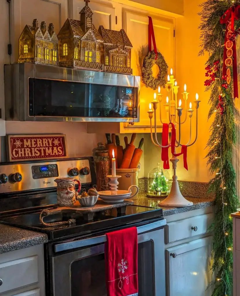 Gingerbread Kitchen Display
