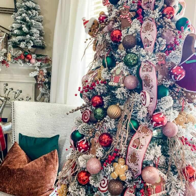 Gingerbread Ribbon Garland
