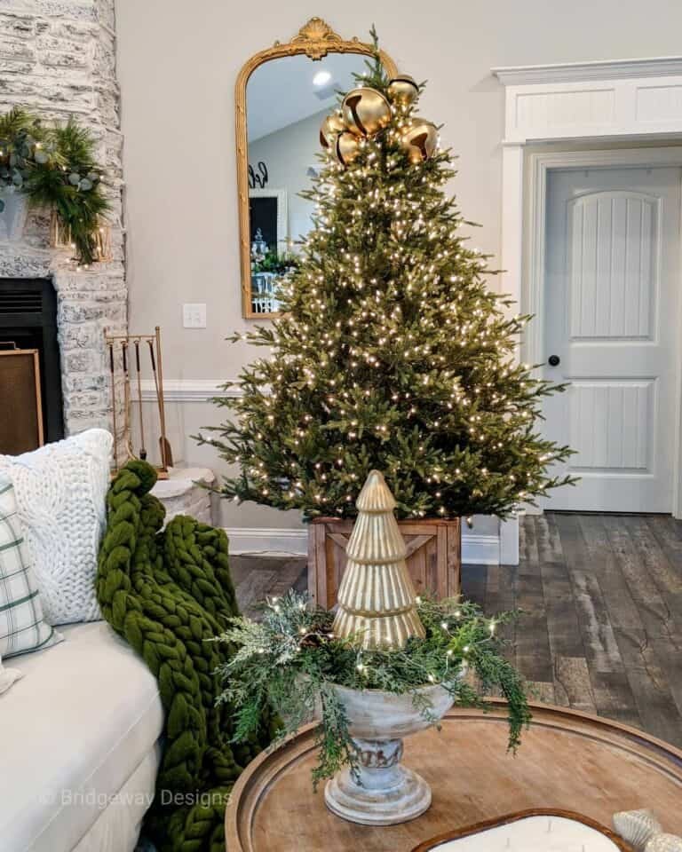 Gold Bell Topper