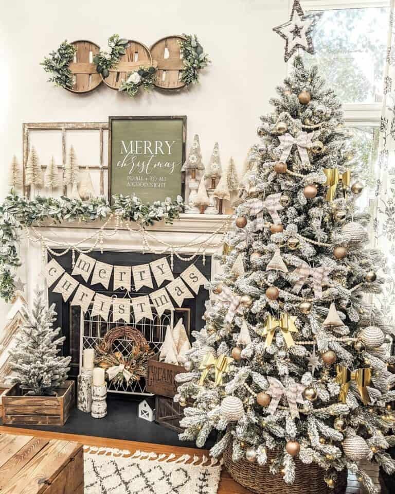 Gold Bow Tree