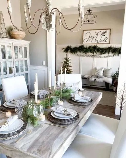 Gold Leaf Centerpiece