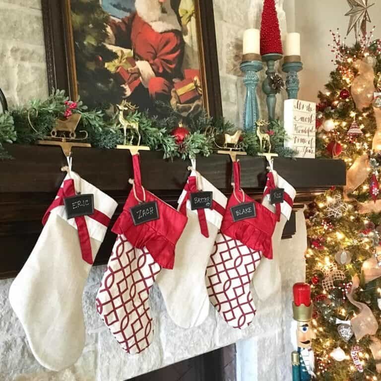 Gold Sleigh Holders