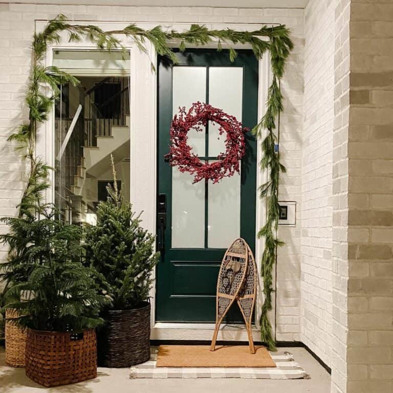Green Porch Tree Baskets