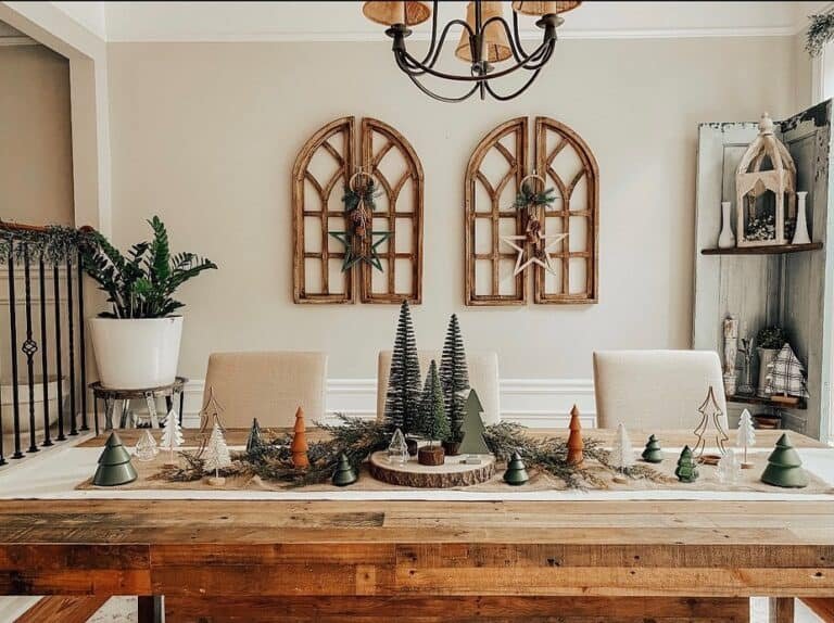 Green Tree Centerpiece