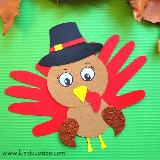 Handprint Turkey Art