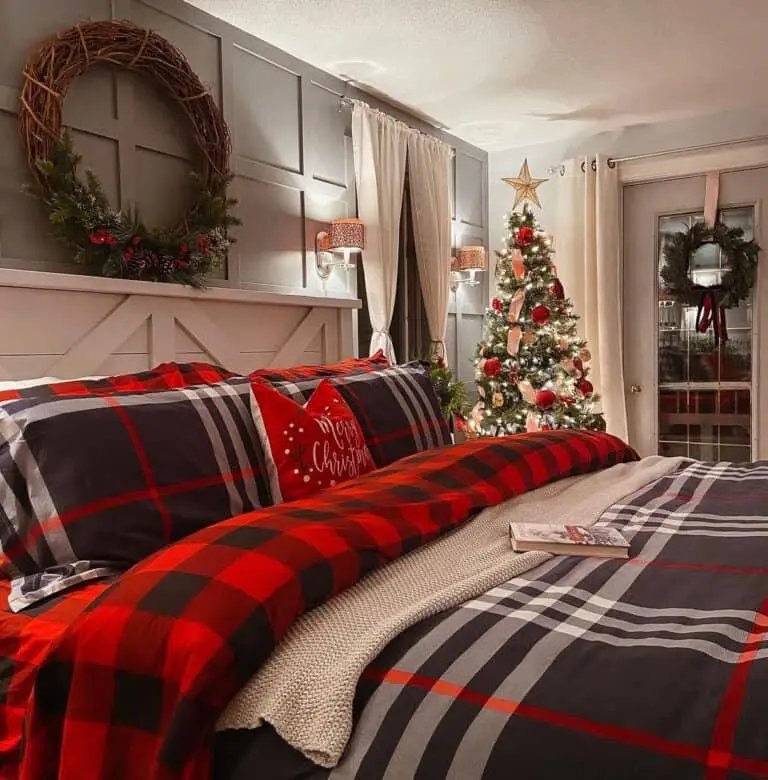 King Plaid Bedding