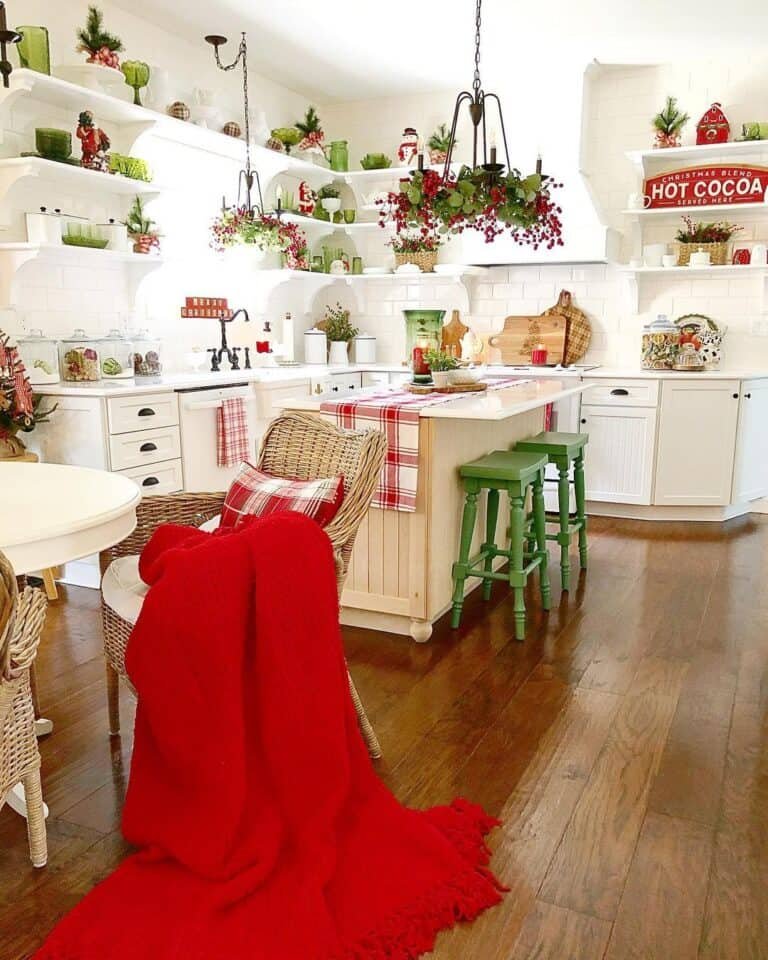 Kitchen Chandelier Garlands